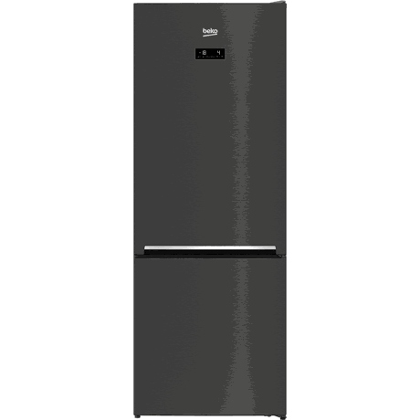 Combina frigorifica Beko RCNE560E40ZXBRN, No Frost, 501 L, Compartiment 0°C, Suport sticle, H 192 cm, Dark Inox