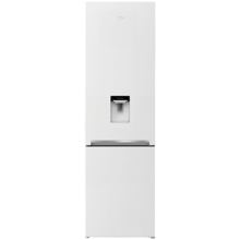 Combina frigorifica Beko RCSA406K40DWN, Static, 386 L, Iluminare LED, Dozator apa, H 202.5 cm, Alb