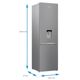 Combina frigorifica Beko RCSA406K40DXBN clasa E