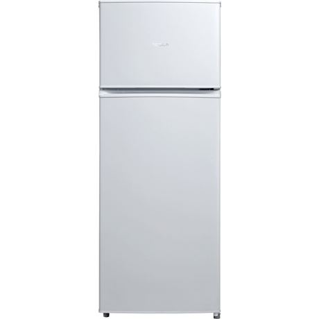 Frigider cu 2 usi Tesla RD2100M1, Static, 207L, Control mecanic, Usa reversibila, H 143 cm, Alb