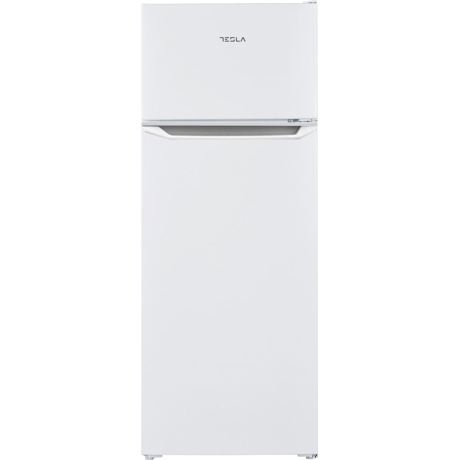 Frigider cu 2 usi Tesla RD2101H1, Static, 206L, Control mecanic, Usa reversibila, H 143 cm, Alb