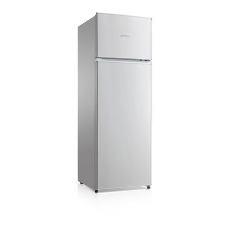 Frigider cu doua usi Tesla RD2400M, Static, 235L, Control mecanic, Usa reversibila, H159 cm, Alb