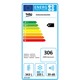 Frigider cu doua usi Beko RDNE505E30DZMN clasa F