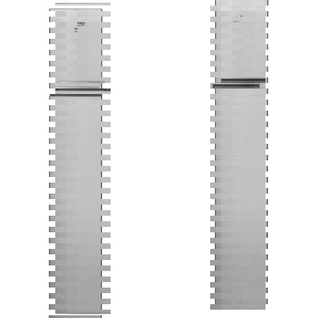 Frigider cu doua usi Beko RDSA290M20XP, 284 l, H 162 cm, Inox Look (New Metal Outlook), Antiamprenta