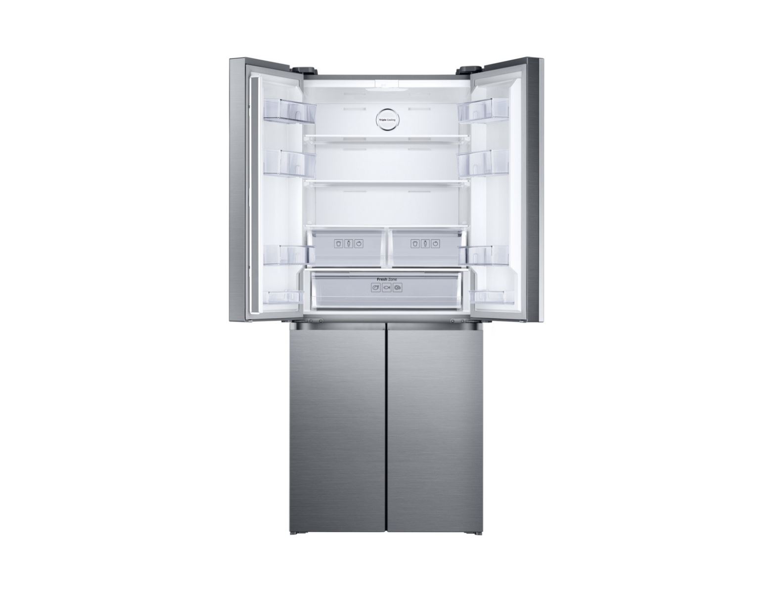 Side by side Samsung RF50K5920S8 clasa F