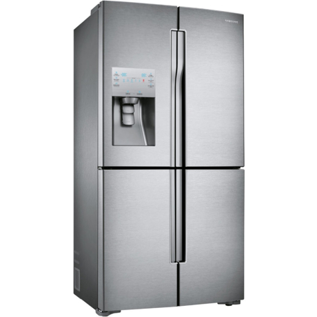Frigider side by side Samsung RF56J9041SR, 564l, No Frost, Triple Cooling, Dozator apa, H 182.5cm, Inox
