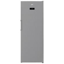 Congelator Beko RFNE448E41XB, No Frost, 404 L, 8 compartimente, Display touch control, Usa reversibila, H 191.2 cm, Metal Look