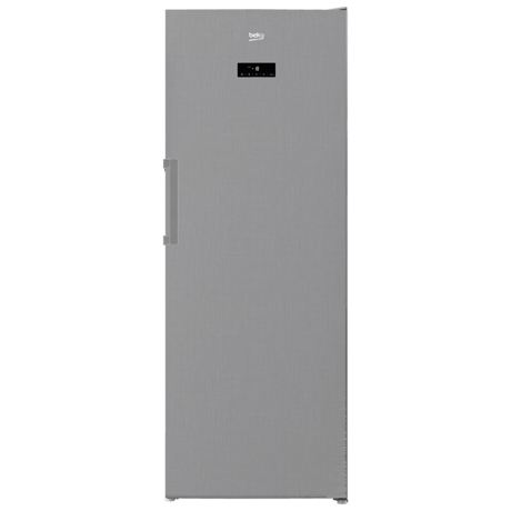 Congelator Beko RFNE448E41XB, No Frost, 404 L, 8 compartimente, Display touch control, Usa reversibila, H 191.2 cm, Metal Look