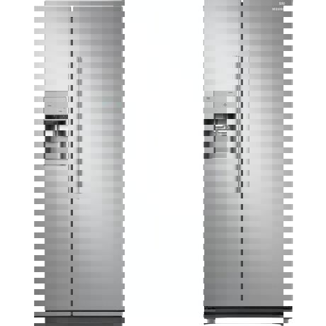 Frigider Side by Side Samsung RS50N3513SA, 501l, Full No Frost, Inverter, Display, Dispenser, H 178cm, Metal Graphite