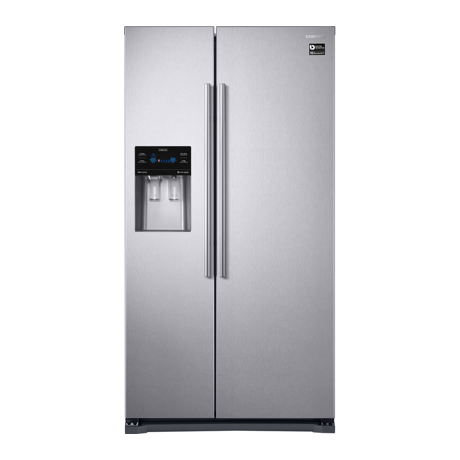 Frigider Side by Side Samsung RS53K4400SA, No Frost, 535 l, Display, Dozator, Ice Maker, Grafit metalizat