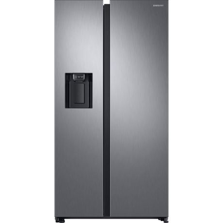 Frigider side by side Samsung RS68N8321S9, 617 L, Full No Frost, Twin Cooling , Dispenser, H 178cm, Inox