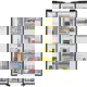 Side by Side Samsung Display Family Hub™ RS6HA8891B1/EF