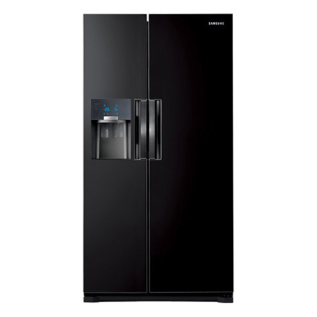 Frigider Side by Side Samsung RS7768FHCBC, No Frost, 545 L, Dozator apa/gheata, Twin Cooling Plus®, H 178.9 cm, Negru