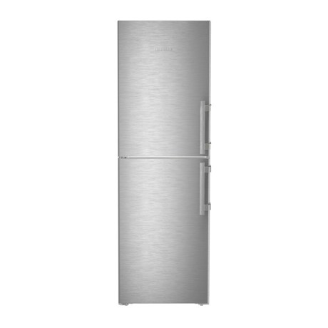 Combina frigorifica Liebherr SBNsdd 5264, 314 L, No Frost, Display TFT 2,4” color, Touch & Swipe, SuperFrost, Alarma usa, IceMaker, H 185.5 cm, Inox/silver