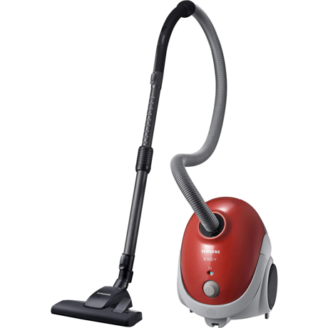 Aspirator cu sac Samsung VCC52U6V3R, 750 W, 2.5 L, Perie in 2 pasi, Perie pentru spaţii înguste, Perie pentru praf, Porsche Red