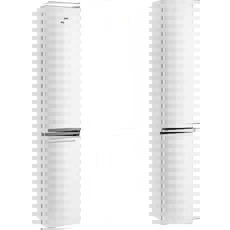 Combina frigorifica Whirlpool W7 821I W, 338 L, No Frost, 6th Sense, Fast Cooling, Fast Freezing, FreshBox 0°, H 189 cm, Alb