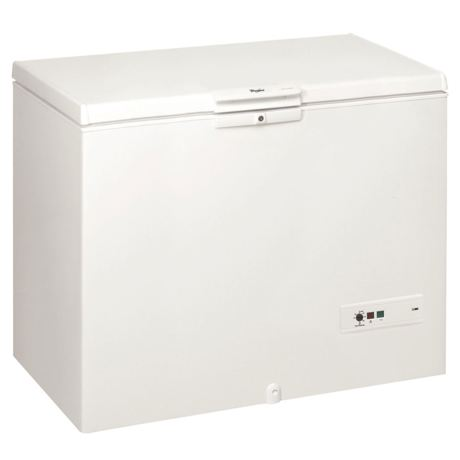 Lada frigorifica Whirlpool WHM 4611, 437 L, Control mecanic, Congelare rapida, L 140.5 cm, Alb
