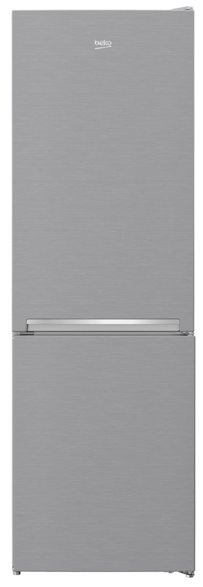 Combina frigorifica Beko RCNA366K30XB, No Frost, 324 L, Compartiment congelare rapida, H 186 cm, Metal Look