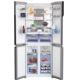 Frigider side by side Beko GNE480E30ZXPN clasa F