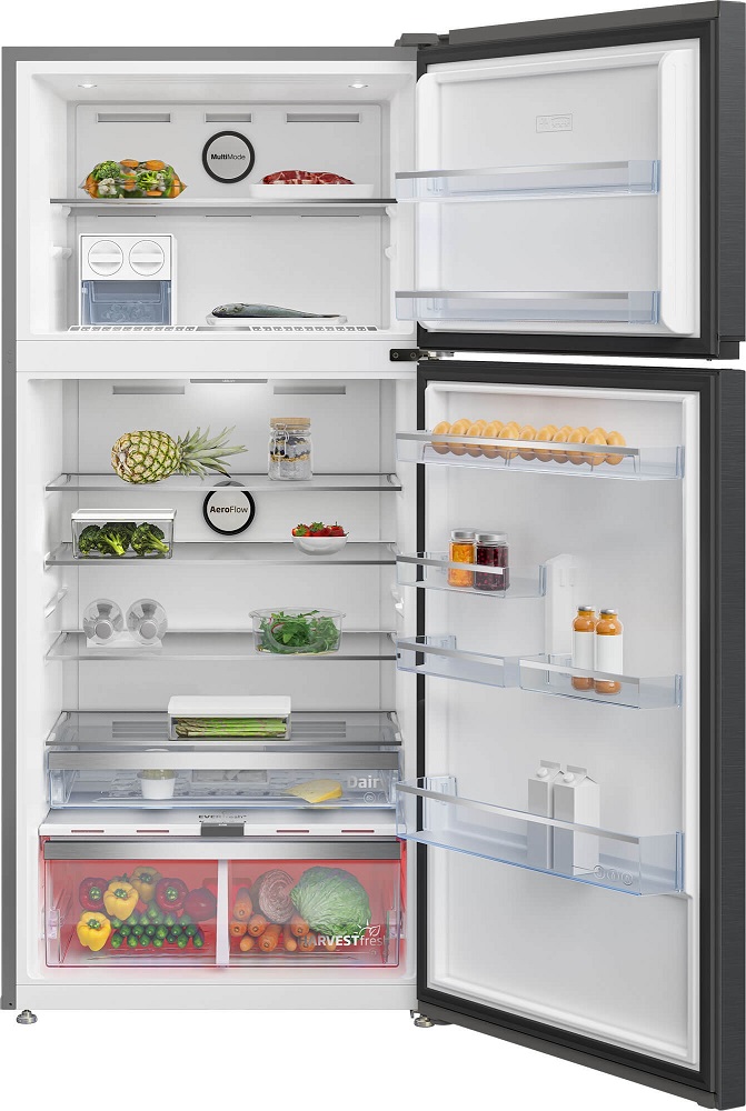 Frigider cu doua usi Beko RDNE650E40ZXBRN clasa E