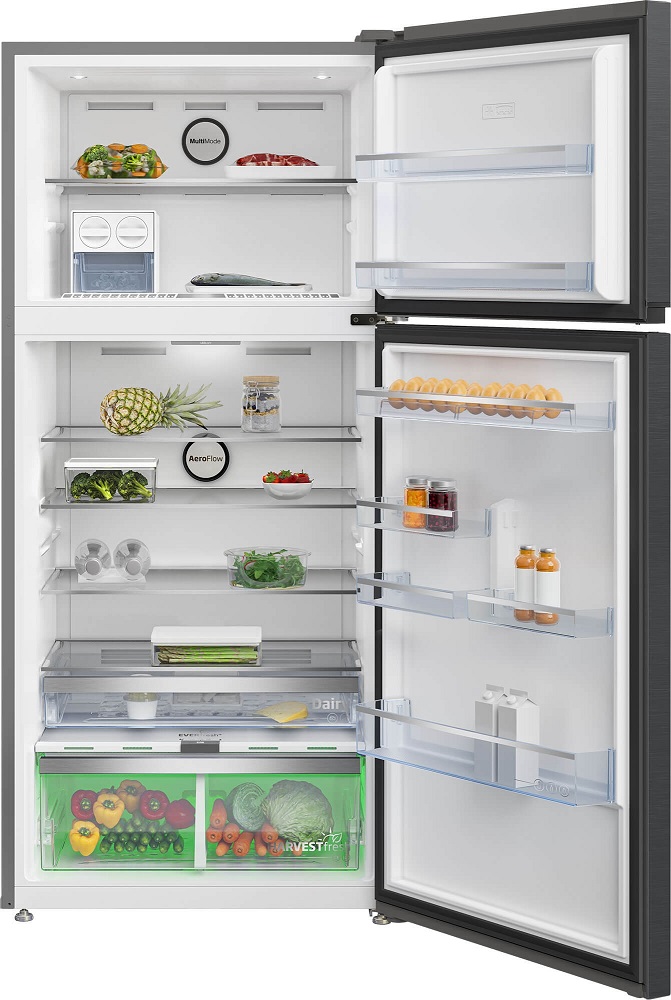 Frigider cu doua usi Beko RDNE650E40ZXBRN clasa E