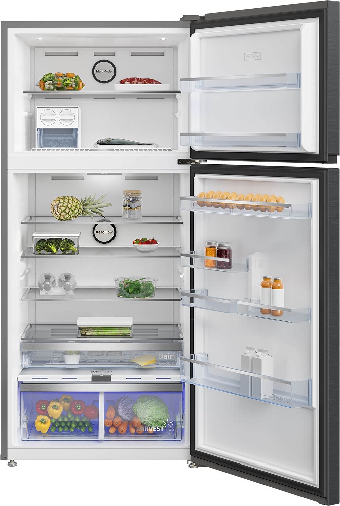 Frigider cu doua usi Beko RDNE650E40ZXBRN clasa E