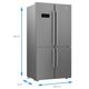 Frigider side by side Beko GN1416231XPN clasa F