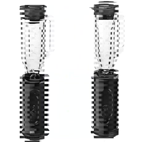 Blender de masa Braun Identity Collection JB5050, 900 W, Vas sticla 1.6 L, 2 viteze, Functie Puls, Negru