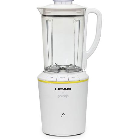 Blender de masa Gorenje B1200HEADW, 1200 W, Bol 1.8 L, 2 viteze, Functie Pulse, Lama cu 6 taisuri, Alb