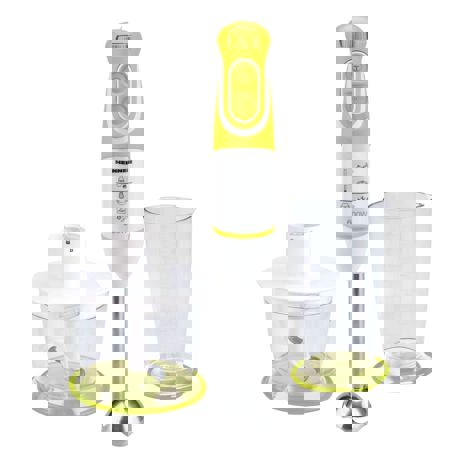 Mixer vertical Heinner Charm HB-600GR, 600W, 5 viteze, Functie Turbo, Tel, Tocator, Alb/Verde