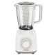 Blender de masa Philips HR2100/00, 400W, 1.25 l, 2 viteze, Alb/Bej