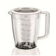 Blender de masa Philips HR2100/00, 400W, 1.25 l, 2 viteze, Alb/Bej