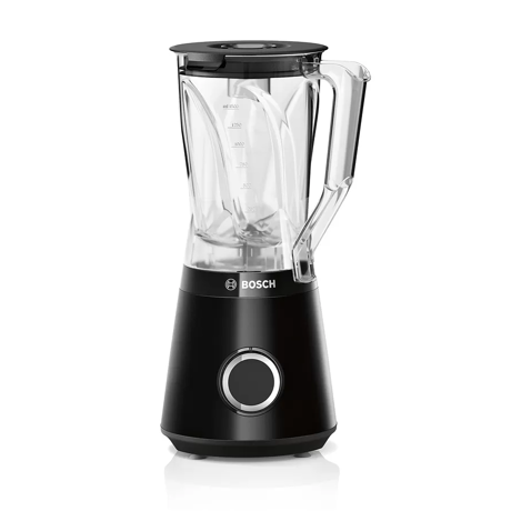 Blender Bosch VitaPower Serie 4 MMB6141B, 1200 W, 1.5 L, Lame inox, 2 viteze+ Funcție Pulse, Negru
