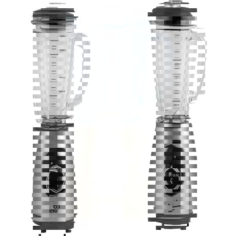 Blender de masa Beko TBN7802X, 1.5l, 800W, Inox/Negru