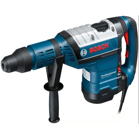 Ciocan rotopercutor Bosch Professional GBH 8-45 DV, 1500W, 12.5 J, 305 rpm, 2760 percuţii/min., SDS max, Albastru, 0611265000