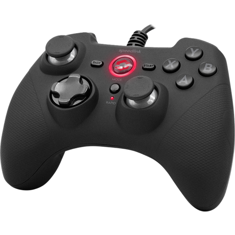 Gamepad Speedlink RAIT pentru PC/PS3/Switch Black