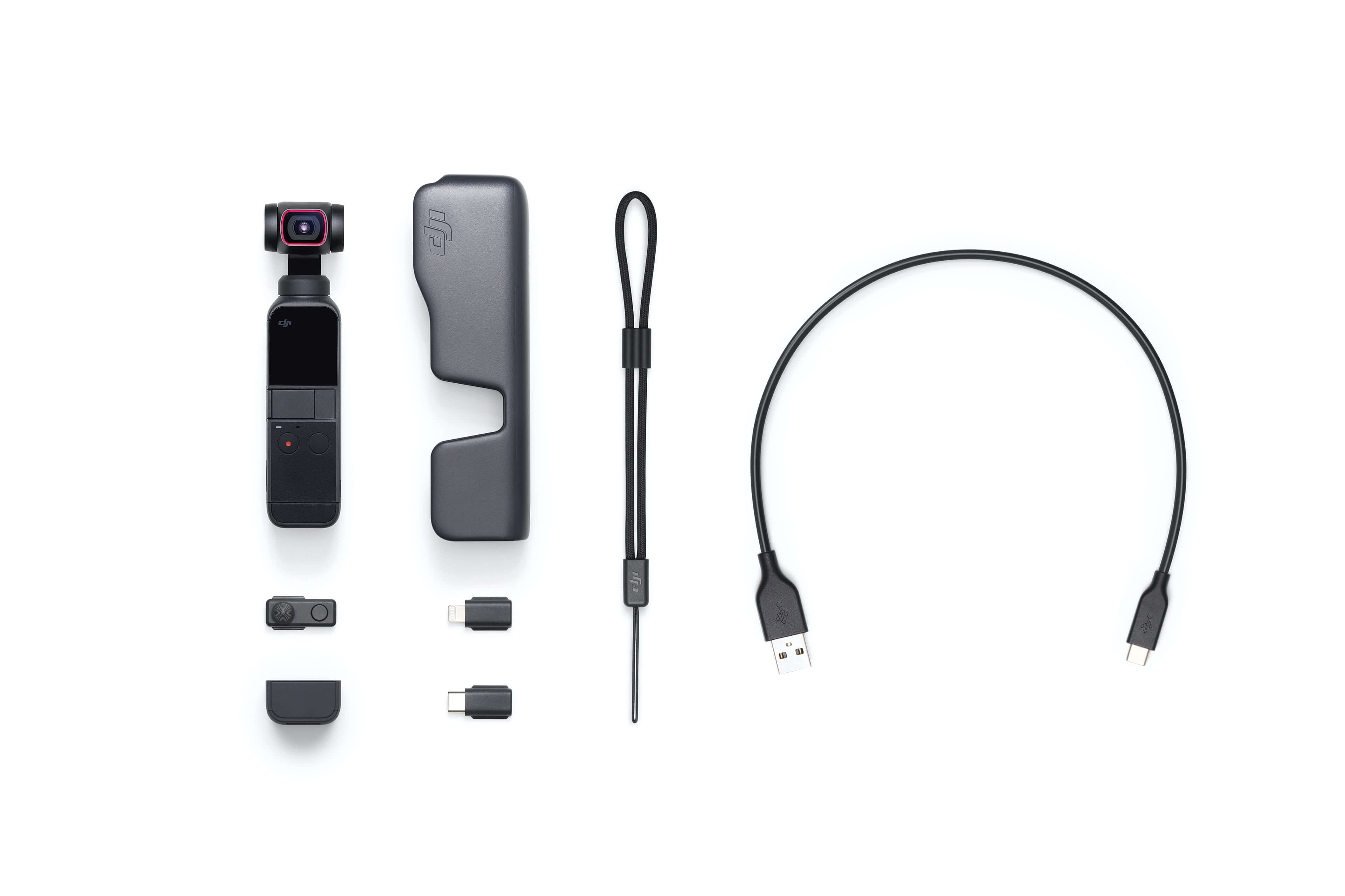 Camera de actiune DJI Osmo Pocket 2, 4K60, 64MP3 axe
