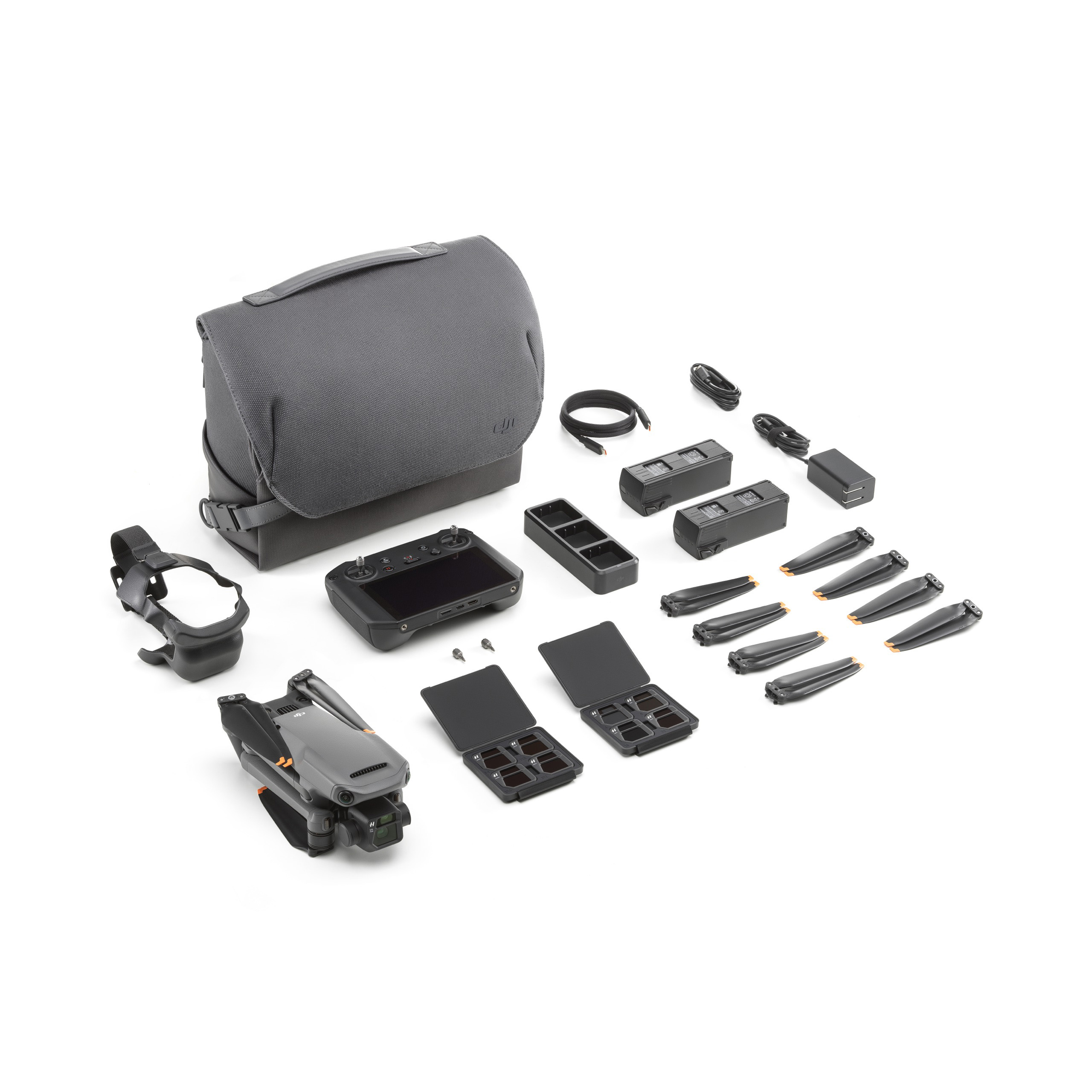 Kit Drona DJI Mavic 3 Cine Premium Combo, 5.1K50Gimbal 3axe, 15km raza transm., auton. 46min, 899g