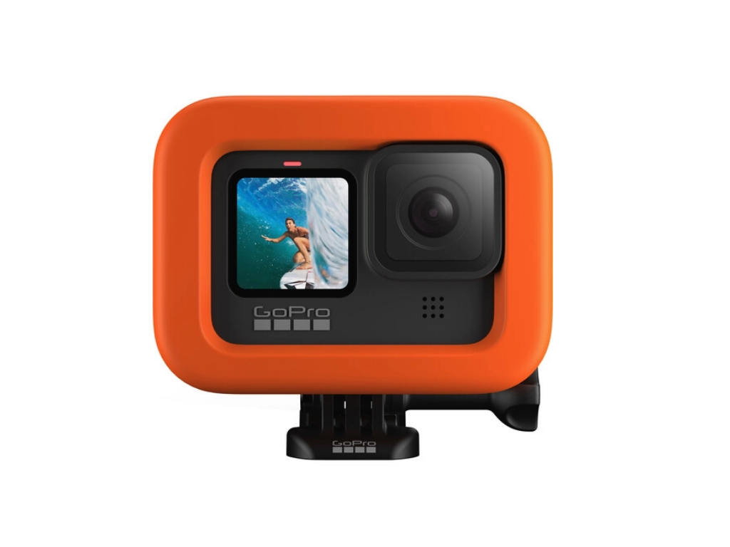 Carcasa plutitoare GoPro H10B/H9B, PortocaliuPentru sporturi acvatice