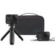 Kit pentru calatorie GoProMini trepied, clip magnetic, geanta transport