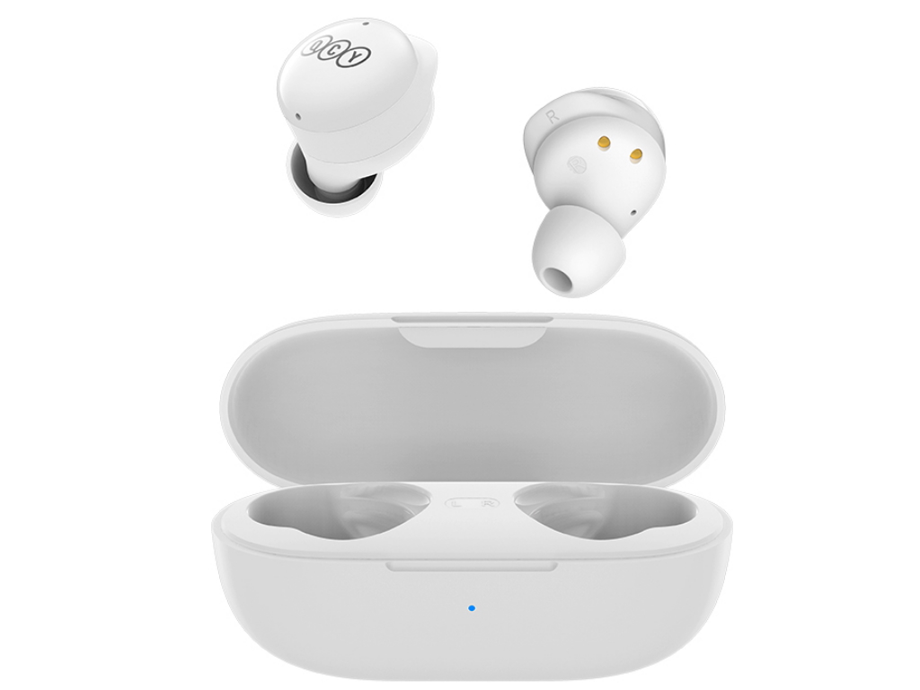 Casti bluetooth QCY T17 White