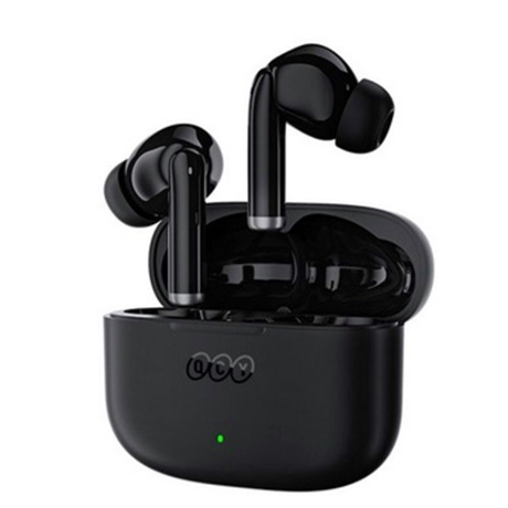 Casti bluetooth QCY T19 Black