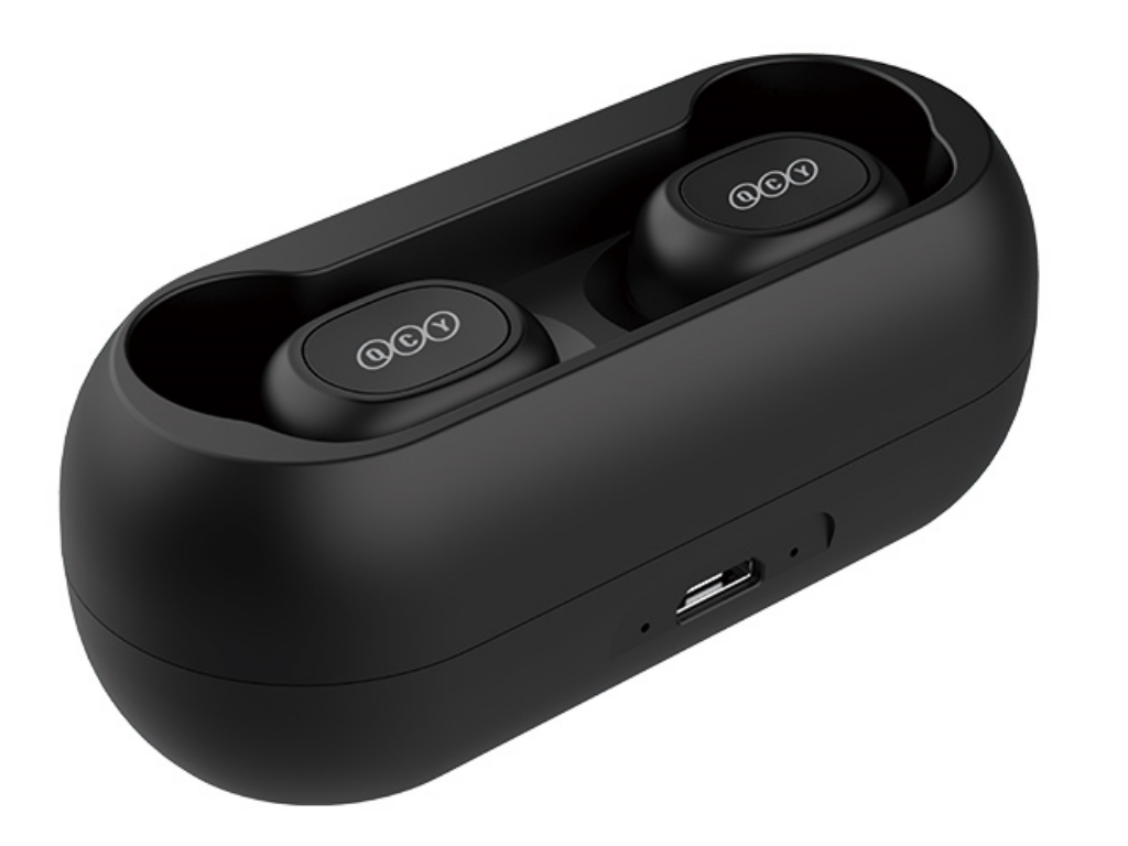 Casti bluetooth QCY T1C Black