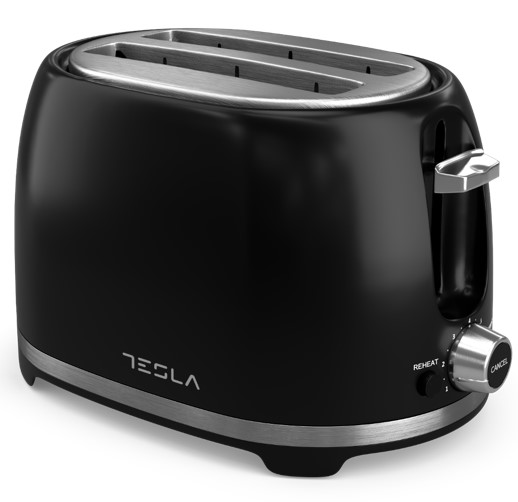 Prajitor de paine Tesla TS200BX, 850W, 2 feliiNegru