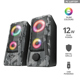 BOXE TRUST GXT 606 JAVV RGB 2.0 6W GREY