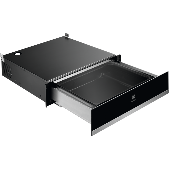 Aparat vidat profesional Electrolux KBV4X, Capacitate vidare 8 L, Display electronic, Control touch, Negru/Inox antiamprenta