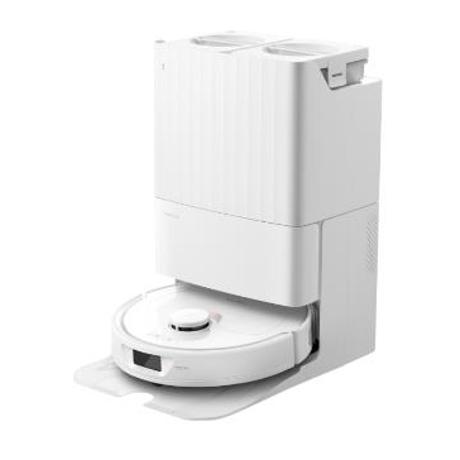 Robot de aspirare Roborock Q Revo cu statie de incarcare, 5500 Pa, 3D Map, App control, Functie mop dual 200 rpm, Functii auto-umplere/spalare mop/golire recipient praf, Alb, QR02-00