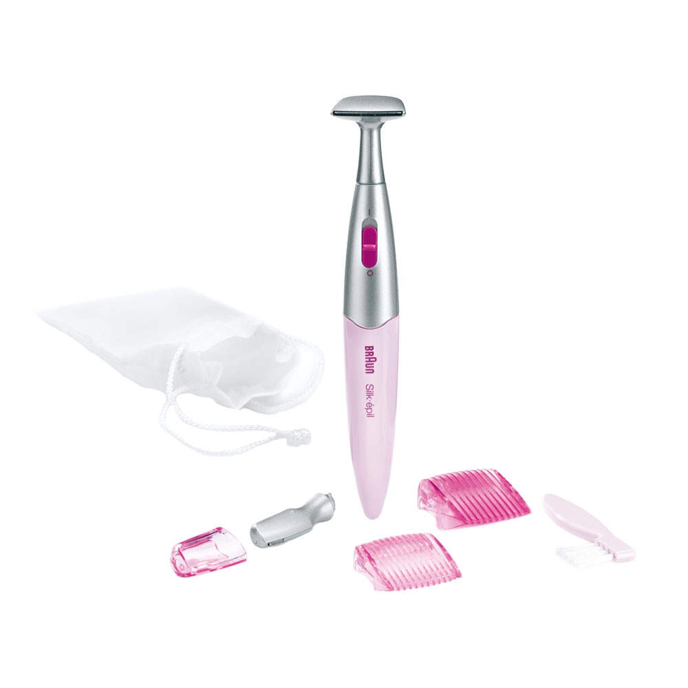 Epilator Braun FG1100 Bikini/Face Pink Pret avantajos Ideall.ro