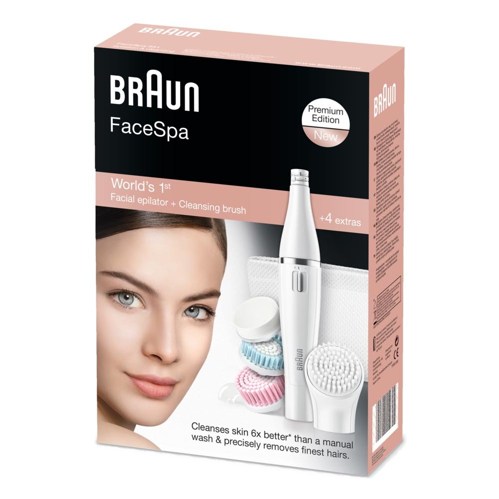 Braun - Epilator 851 Face - Pret avantajos - Ideall.ro
