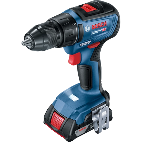 Masina de gaurit/insurubat Bosch Professional GSR 18V-50, 18 V, 1800 rpm, Valiza, Incarcator, 2 acumulatori, 06019H5000